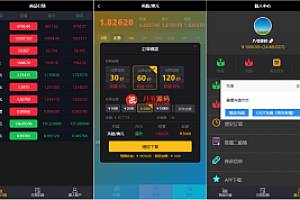 最新更新二开微盘USDT微交易时间盘+完整数据+K线修复完整+搭建教程