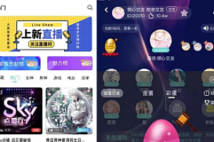 【代售商业资源】仿小世界语聊大厅原生APP前后端完美版语音聊天室语音直播礼物开房间